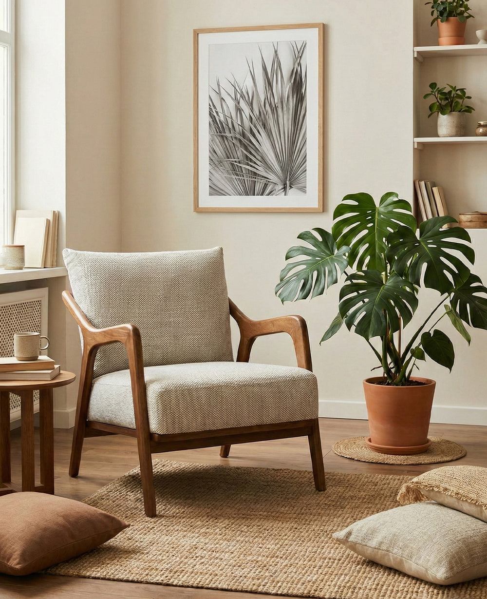 כורסת עץ ליאור