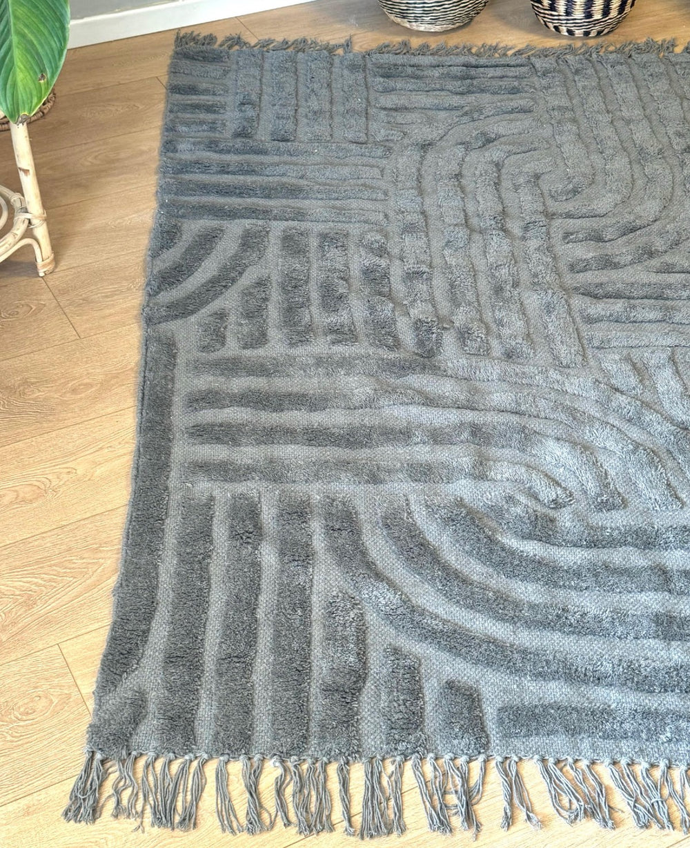 שטיח RAINBOW BLACK