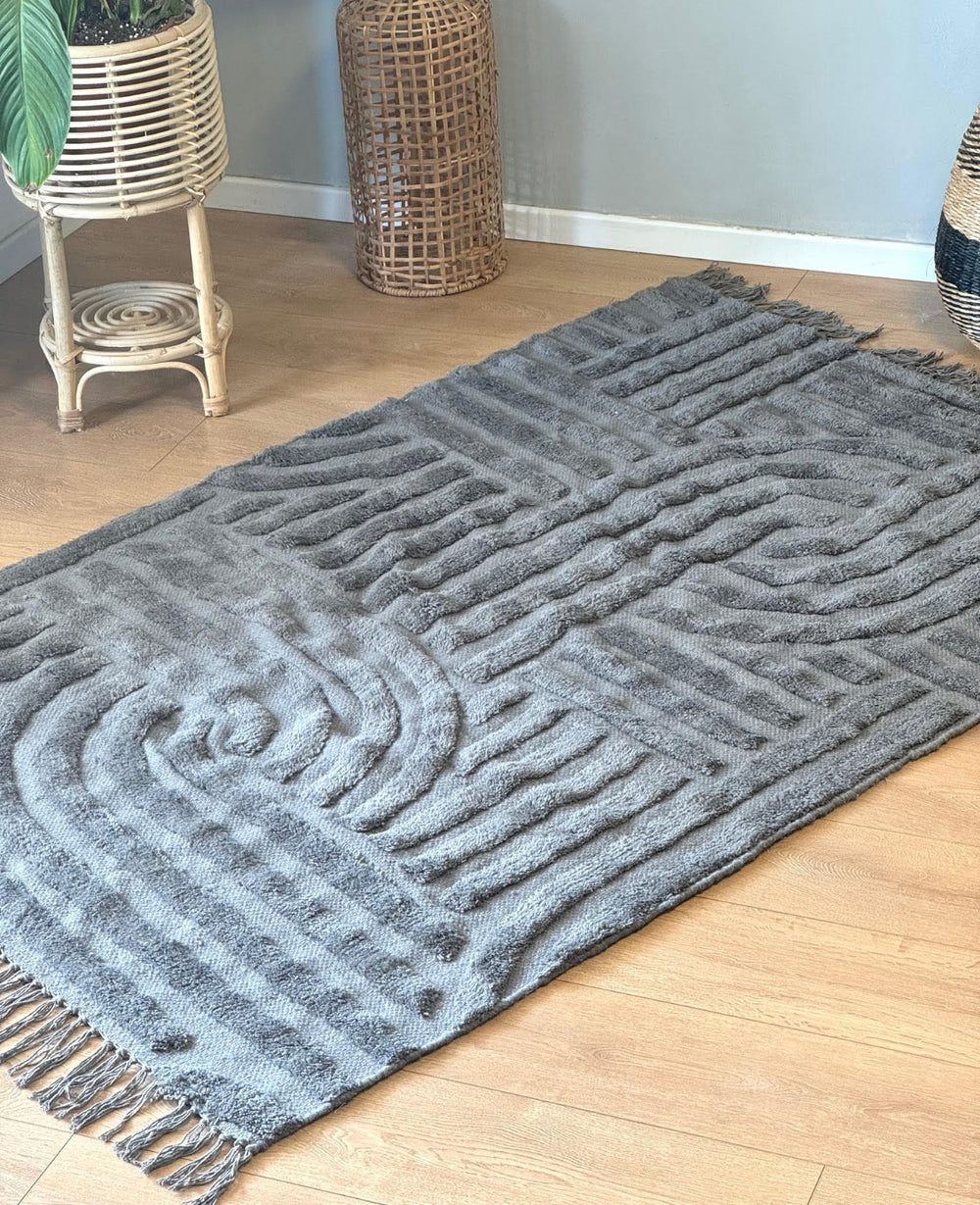 שטיח RAINBOW BLACK