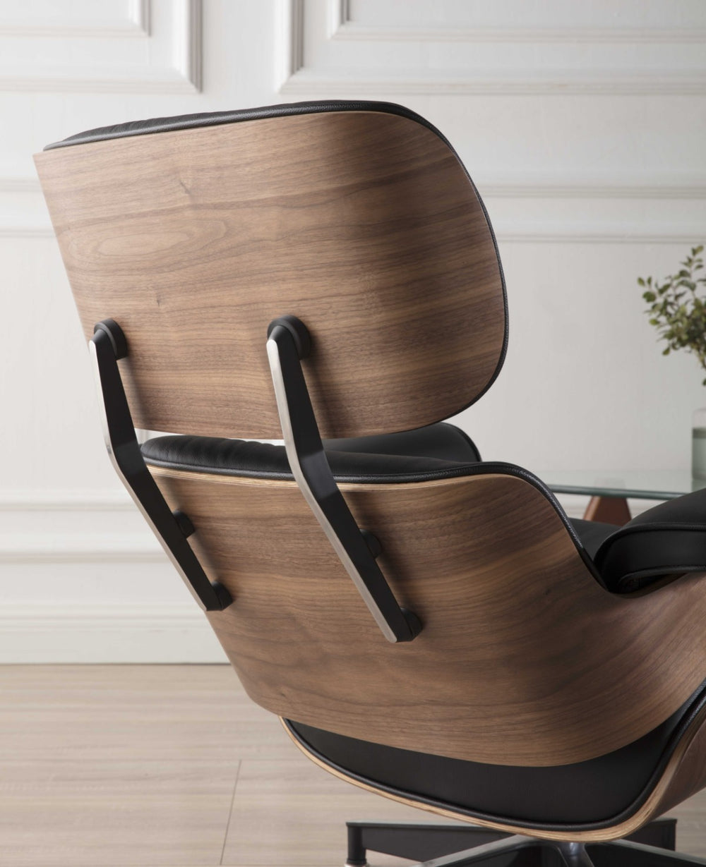 כורסה והדום PALERMO BLACK