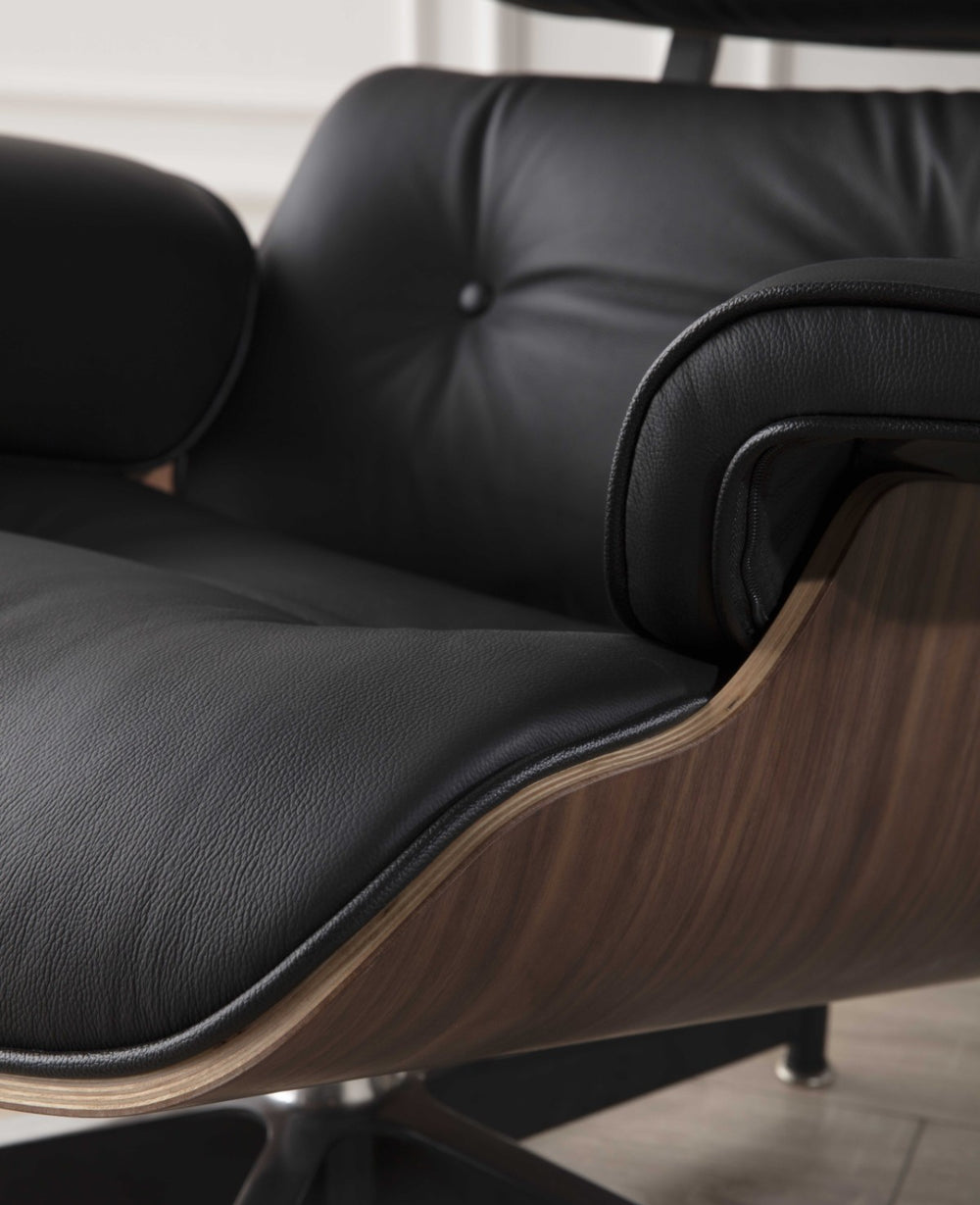 כורסה והדום PALERMO BLACK