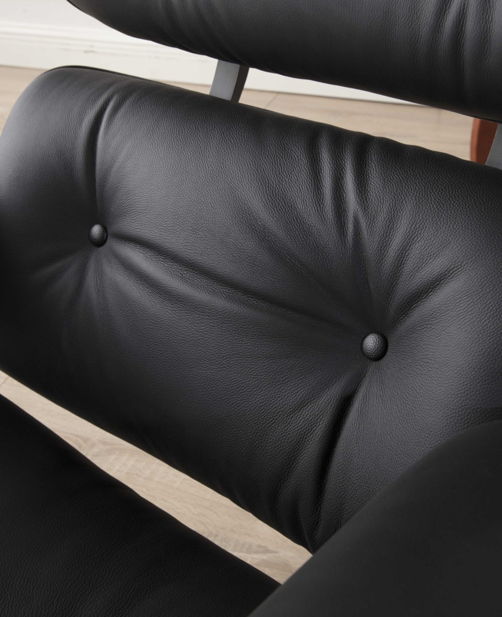 כורסה והדום PALERMO BLACK