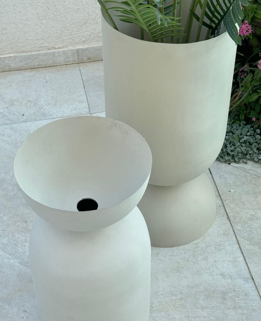 מעמד לעציץ GEFEN CREAM