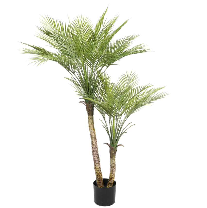 עציץ מלאכותי דקל מפוצל