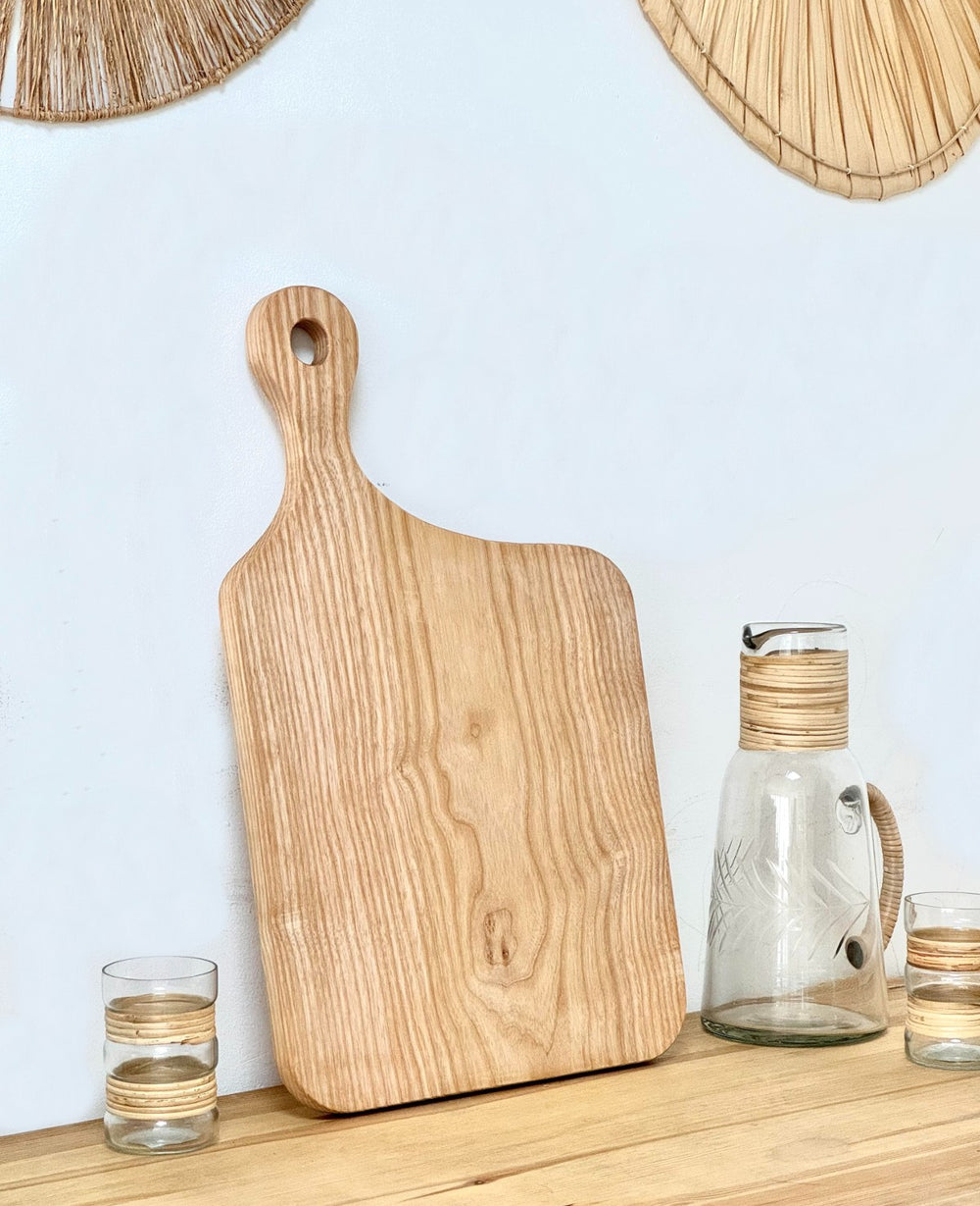 בוצ'ר עץ טבעי