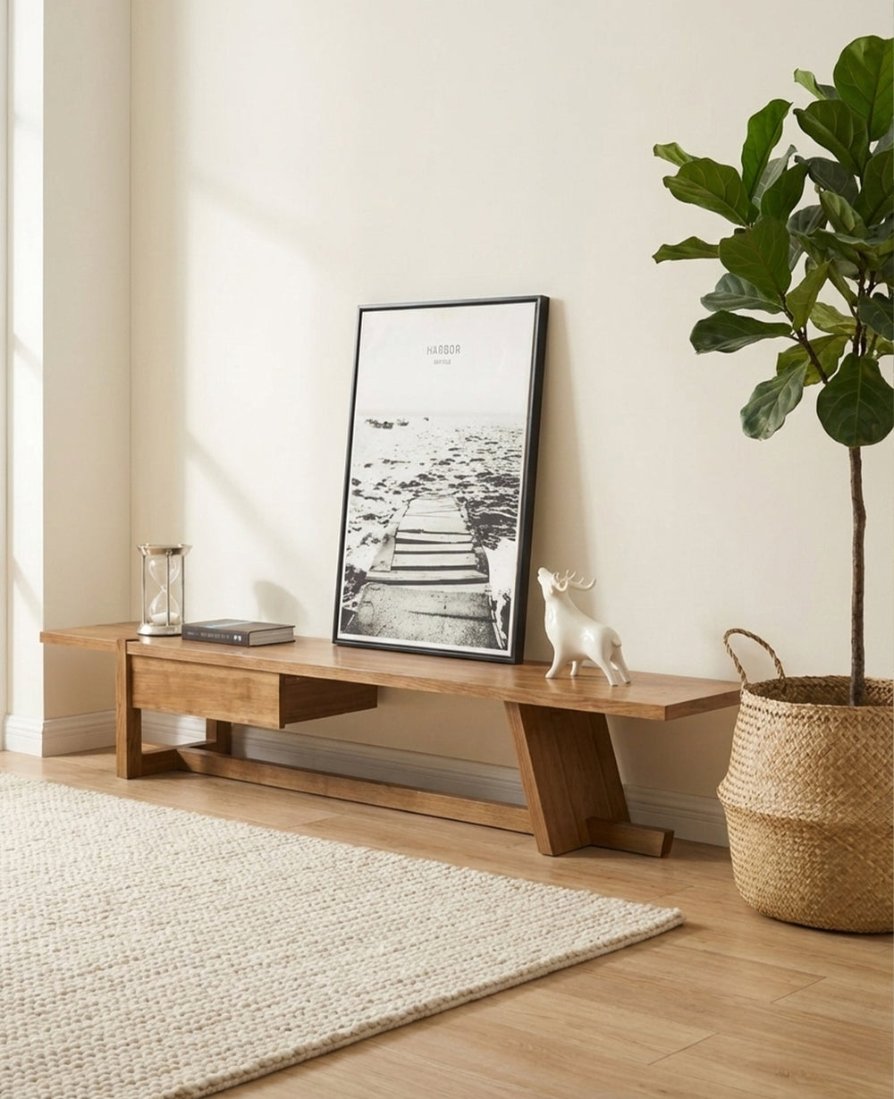 מזנון עץ מלא פרנק