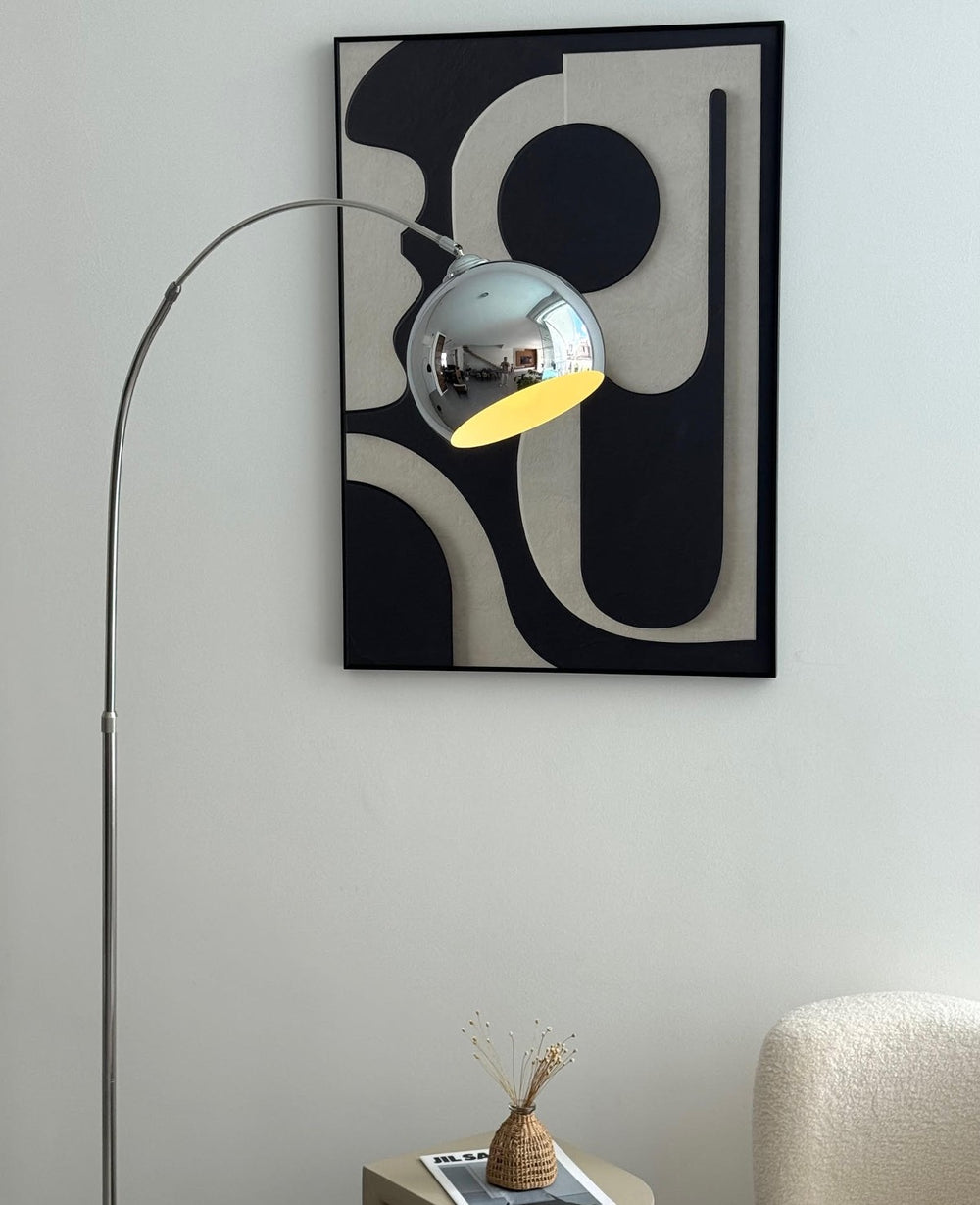 מנורת BAUHAUS SILVER