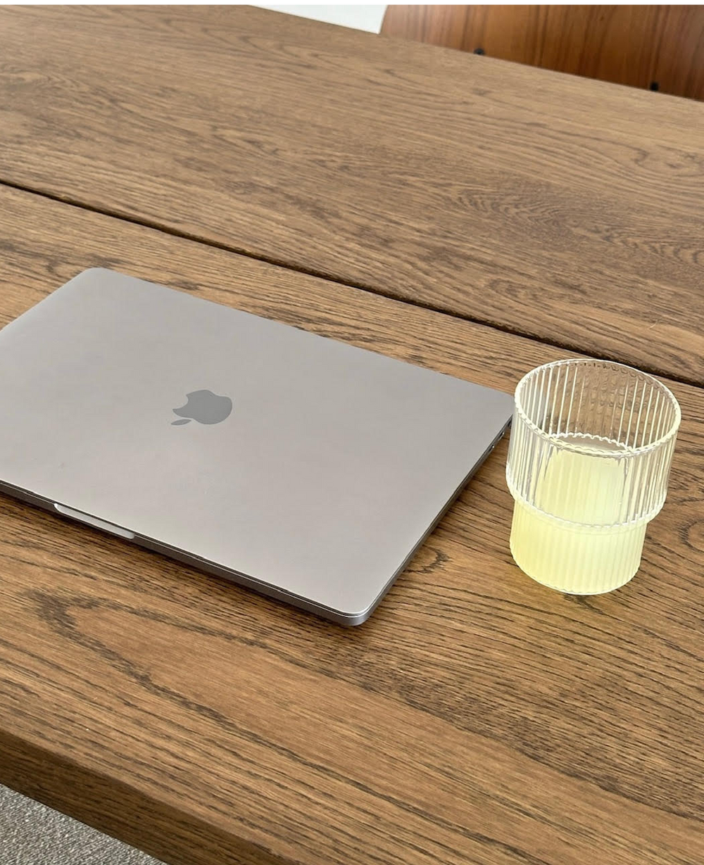 כוס זכוכית STRIPE