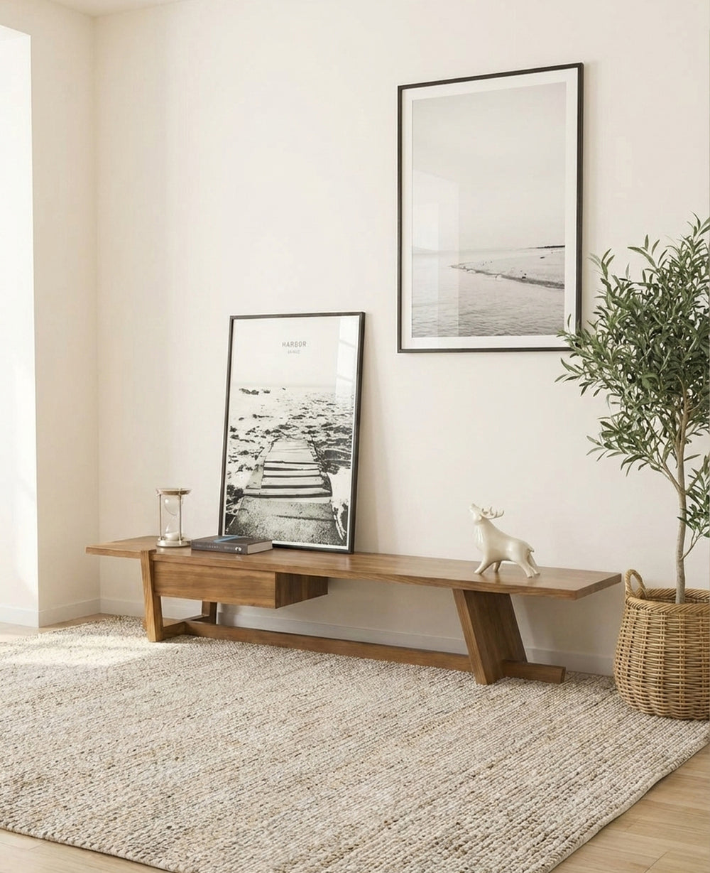 מזנון עץ מלא פרנק