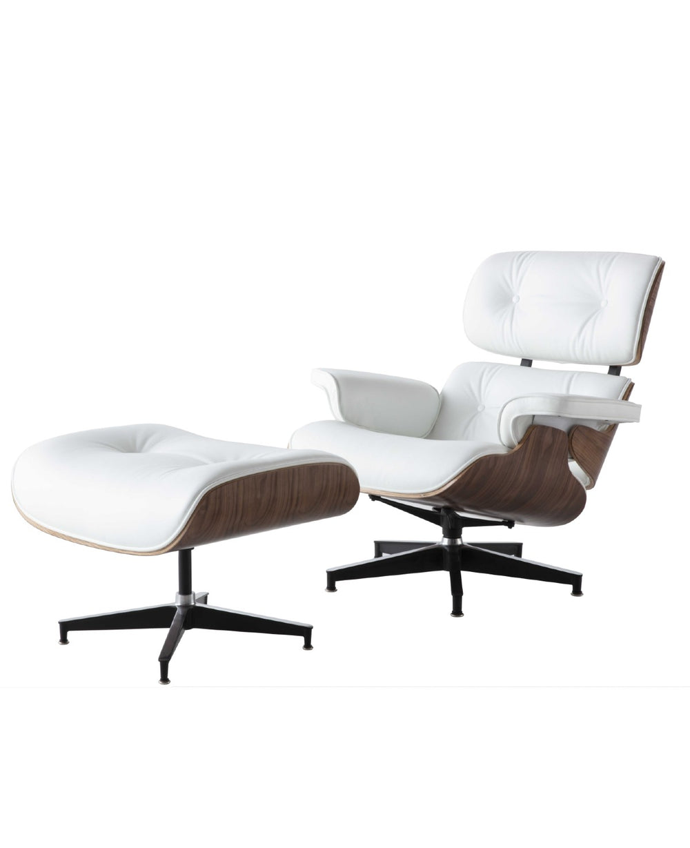 כורסה והדום PALERMO WHITE