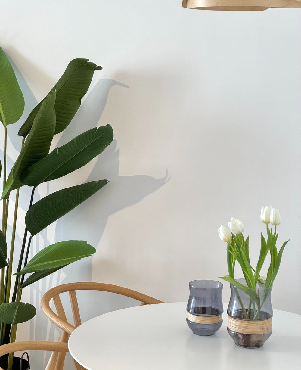 אגרטל זכוכית אינדיגו