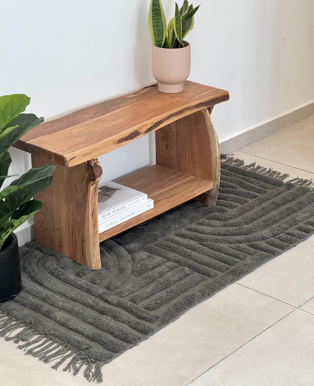 שטיח RAINBOW BLACK