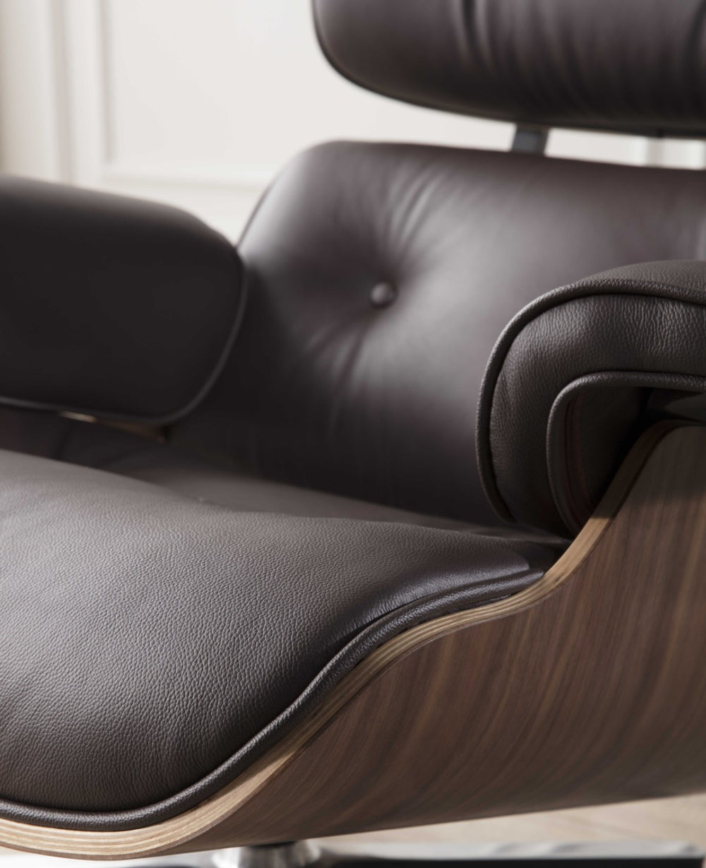 כורסה והדום PALERMO BROWN