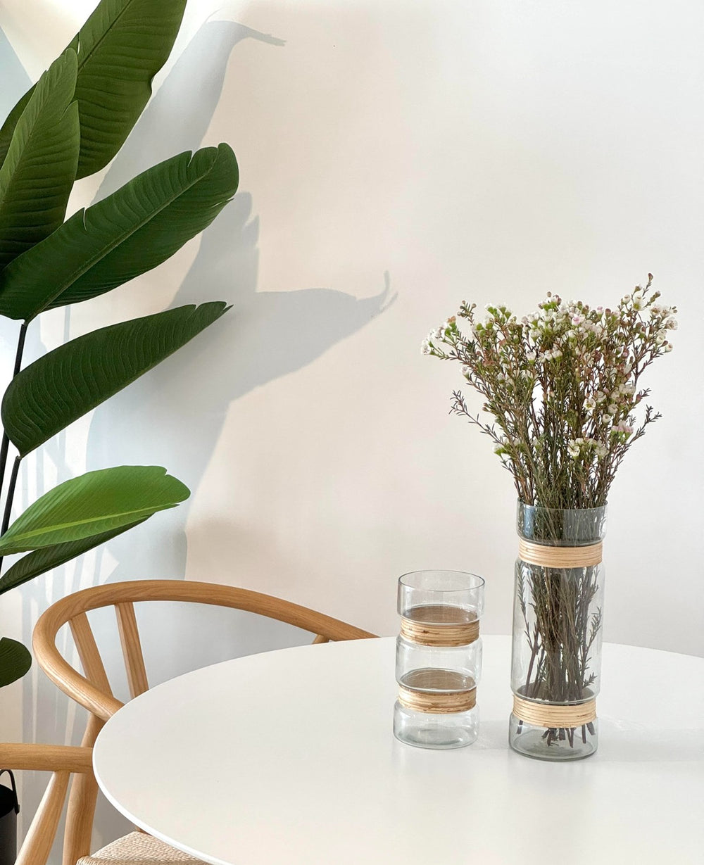 אגרטל זכוכית לונה