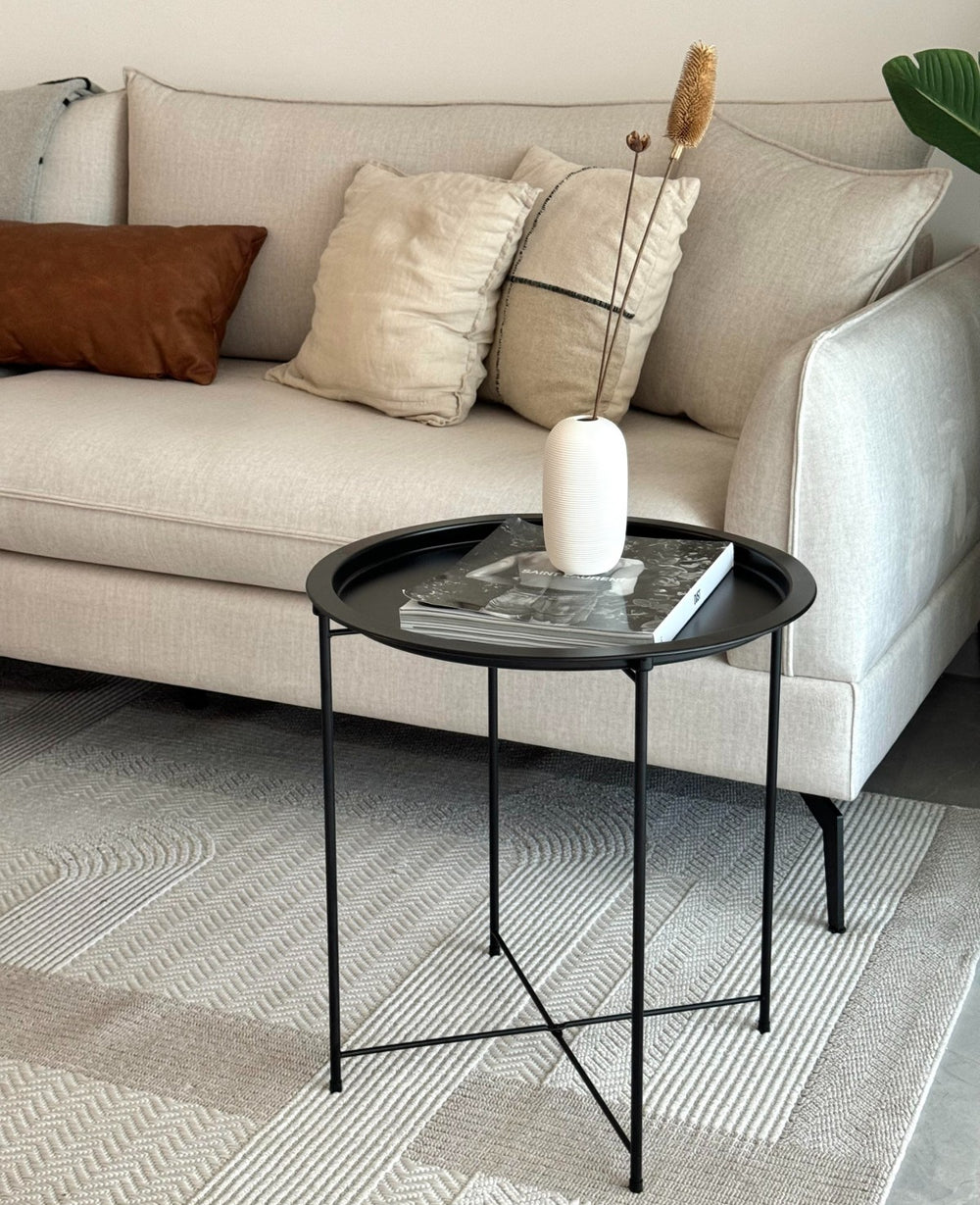 שולחן מטאל שחור