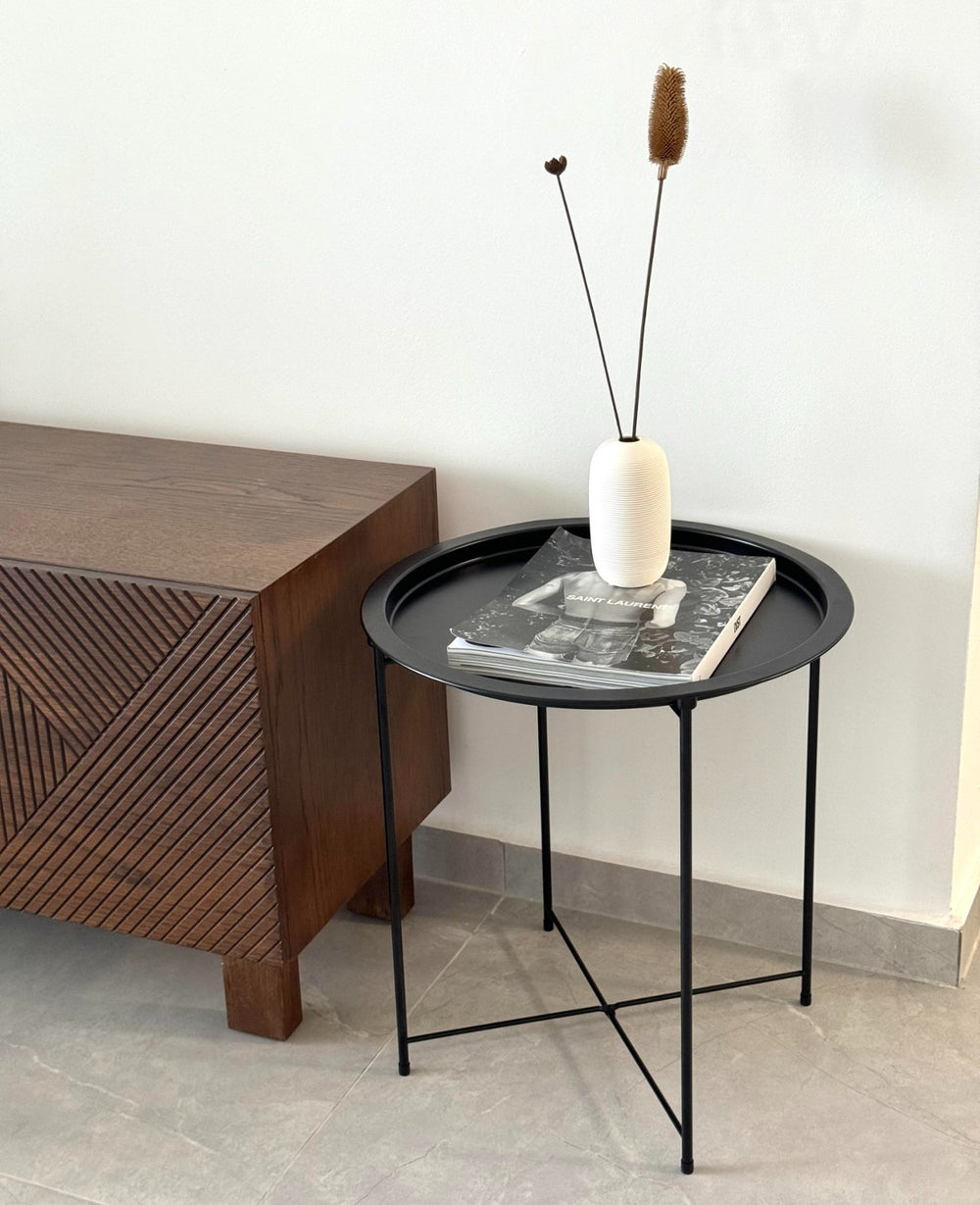 שולחן מטאל שחור