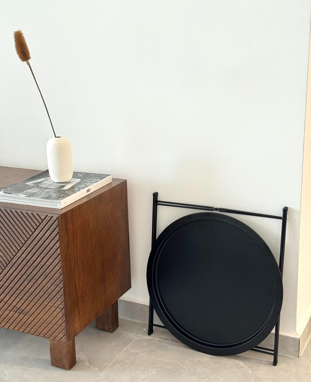 שולחן מטאל שחור