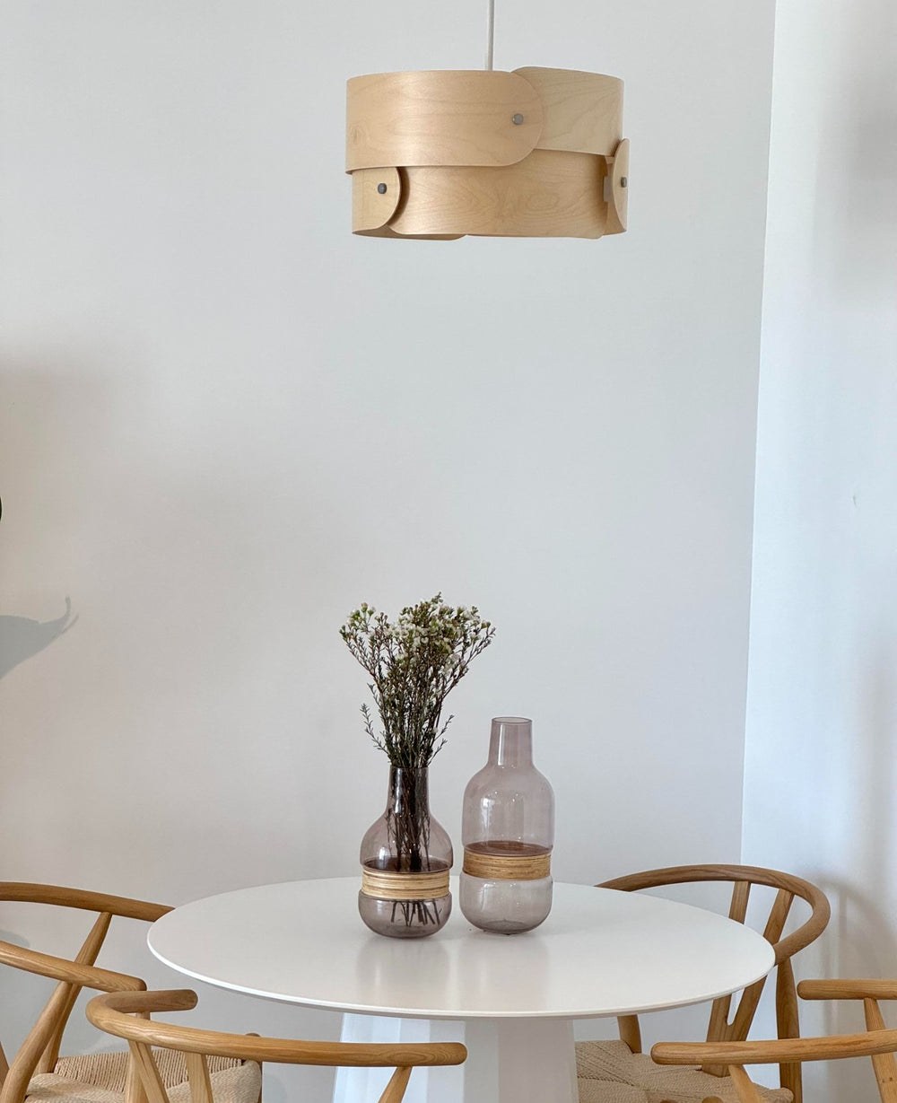 אגרטל זכוכית ויולט