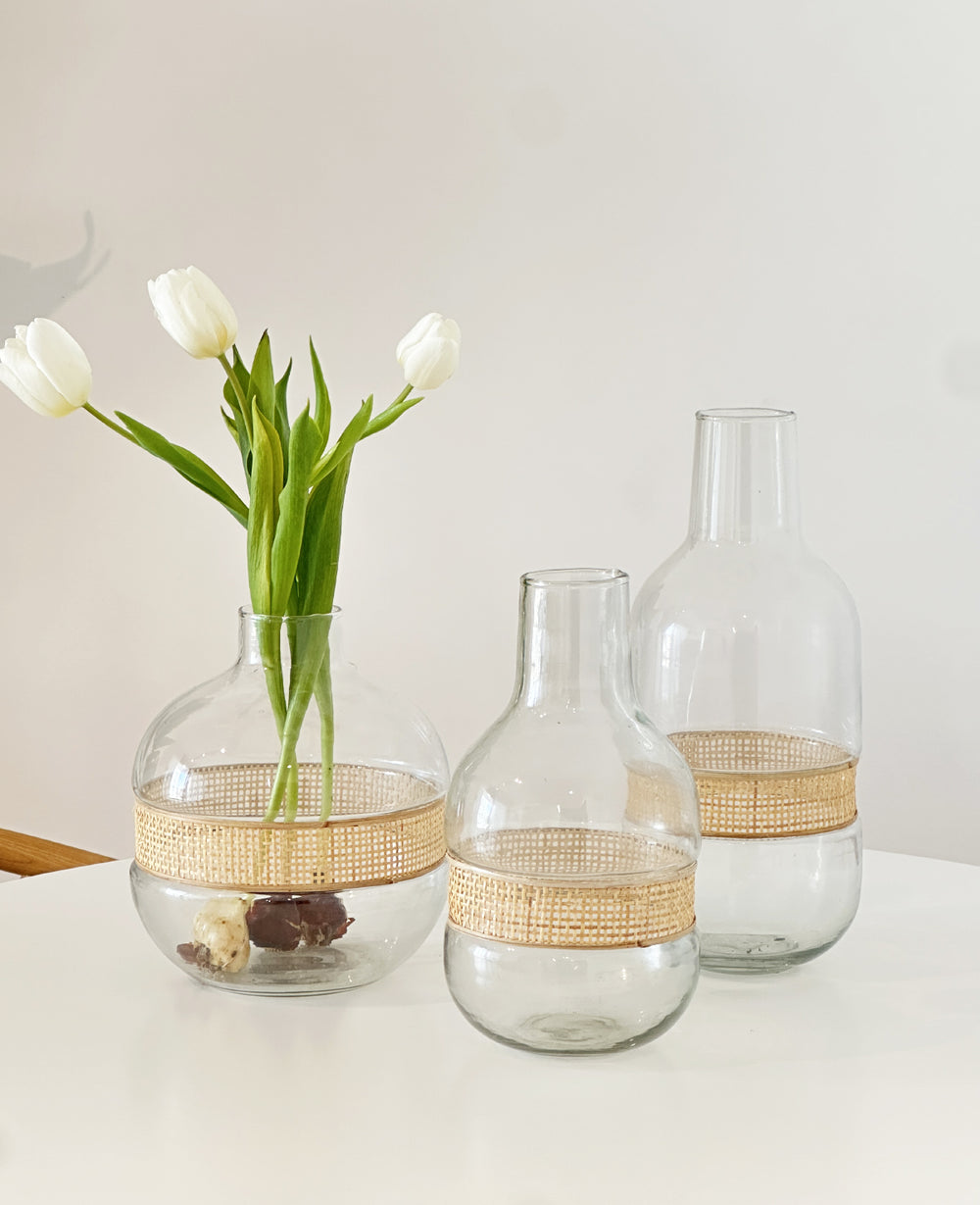 אגרטל זכוכית מלאני