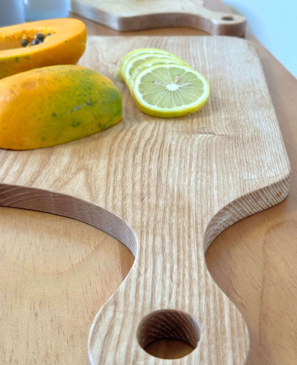 בוצ'ר עץ טבעי