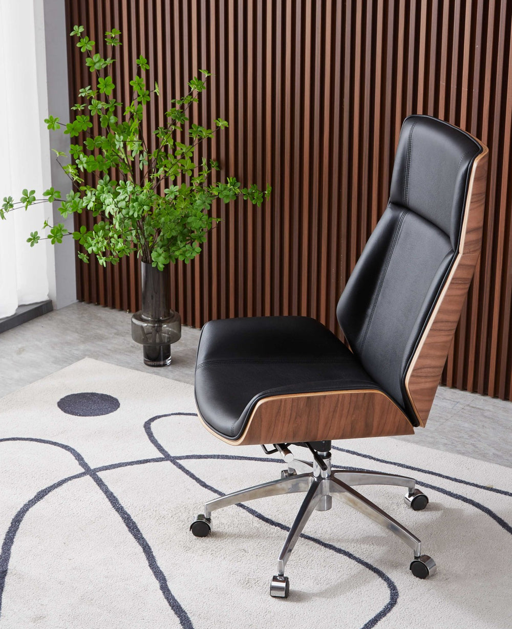 כיסא מנהלים נורדי BLACK