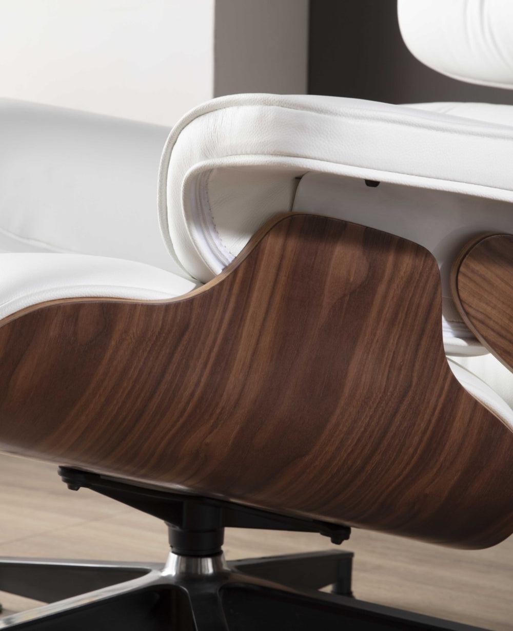 כורסה והדום PALERMO WHITE