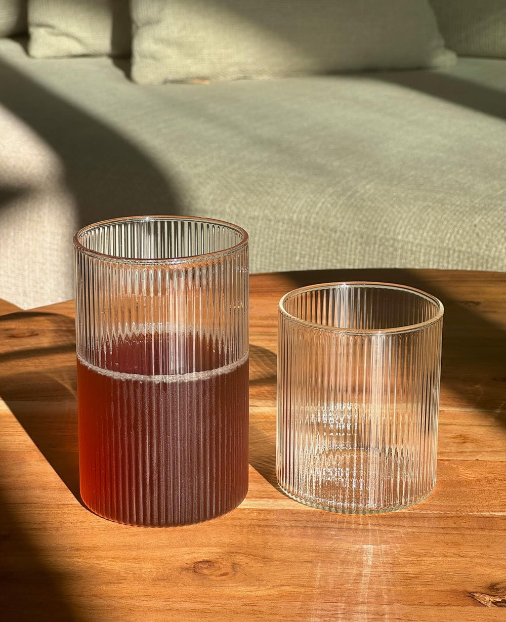 כוס זכוכית CLASSIC STRIPE