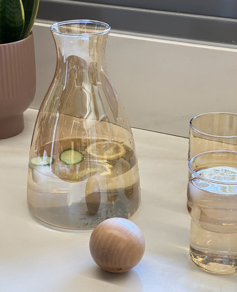 סט קנקן וכוסות קולורס