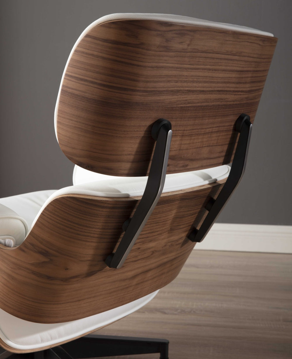 כורסה והדום PALERMO WHITE