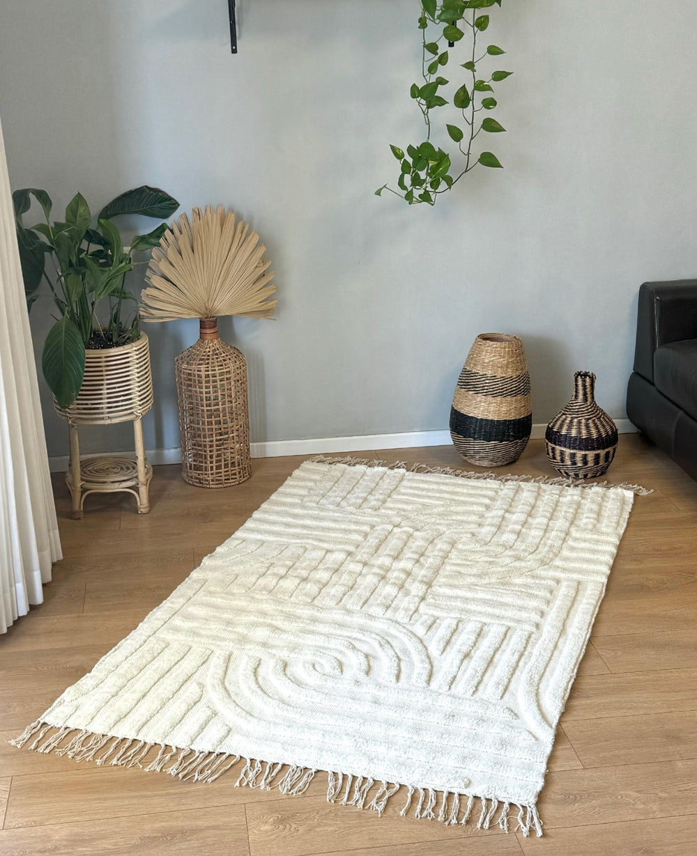 שטיח RAINBOW WHITE