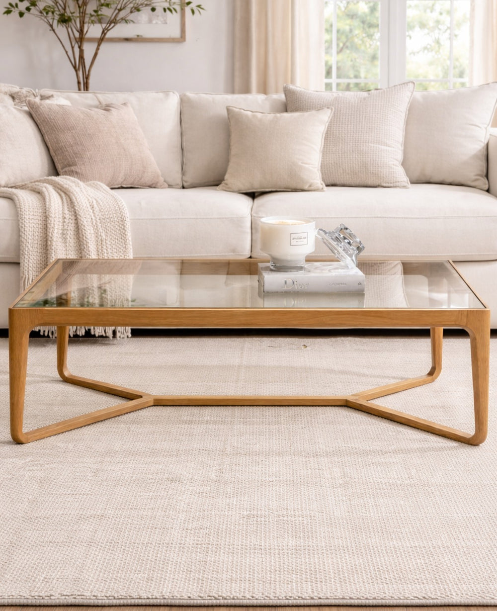 שולחן עץ אלזה