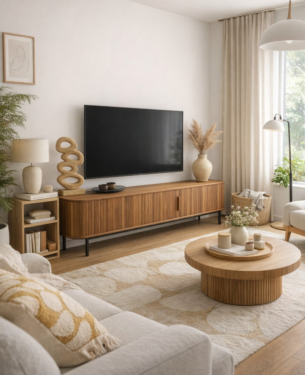 מזנון עץ רום