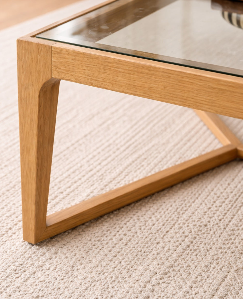 שולחן עץ אלזה