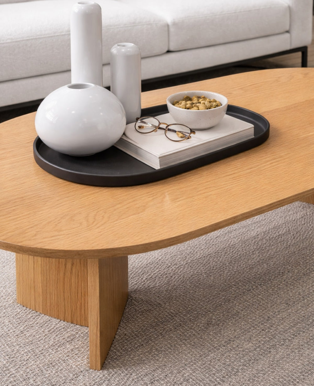 שולחן עץ לינור