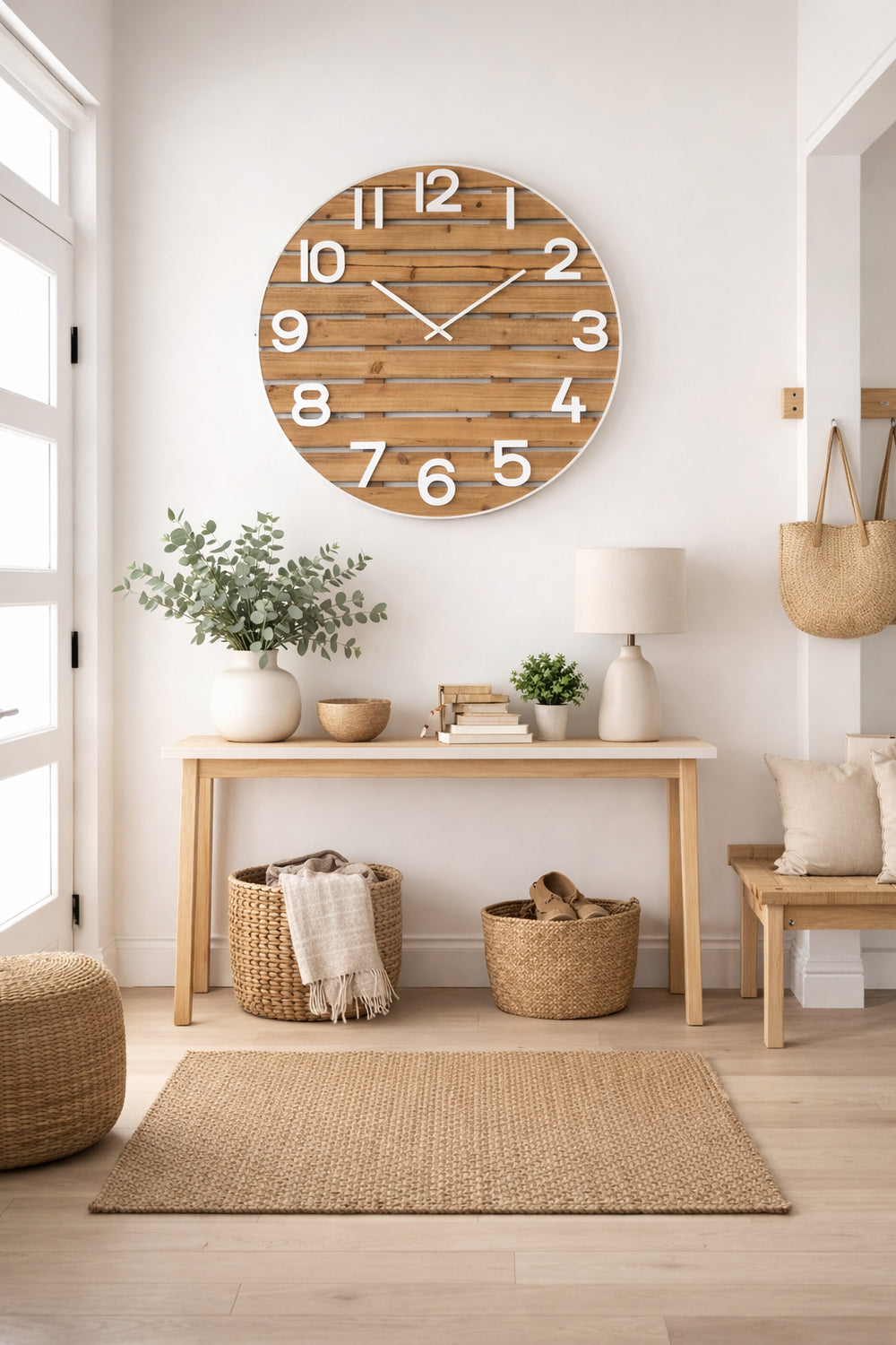 שעון קיר סטריפ