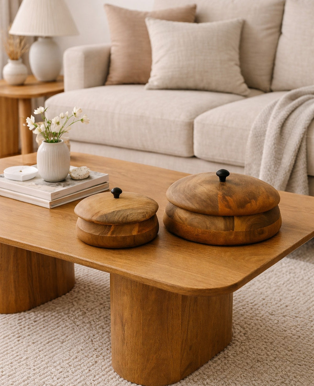 סט קופסאות עץ