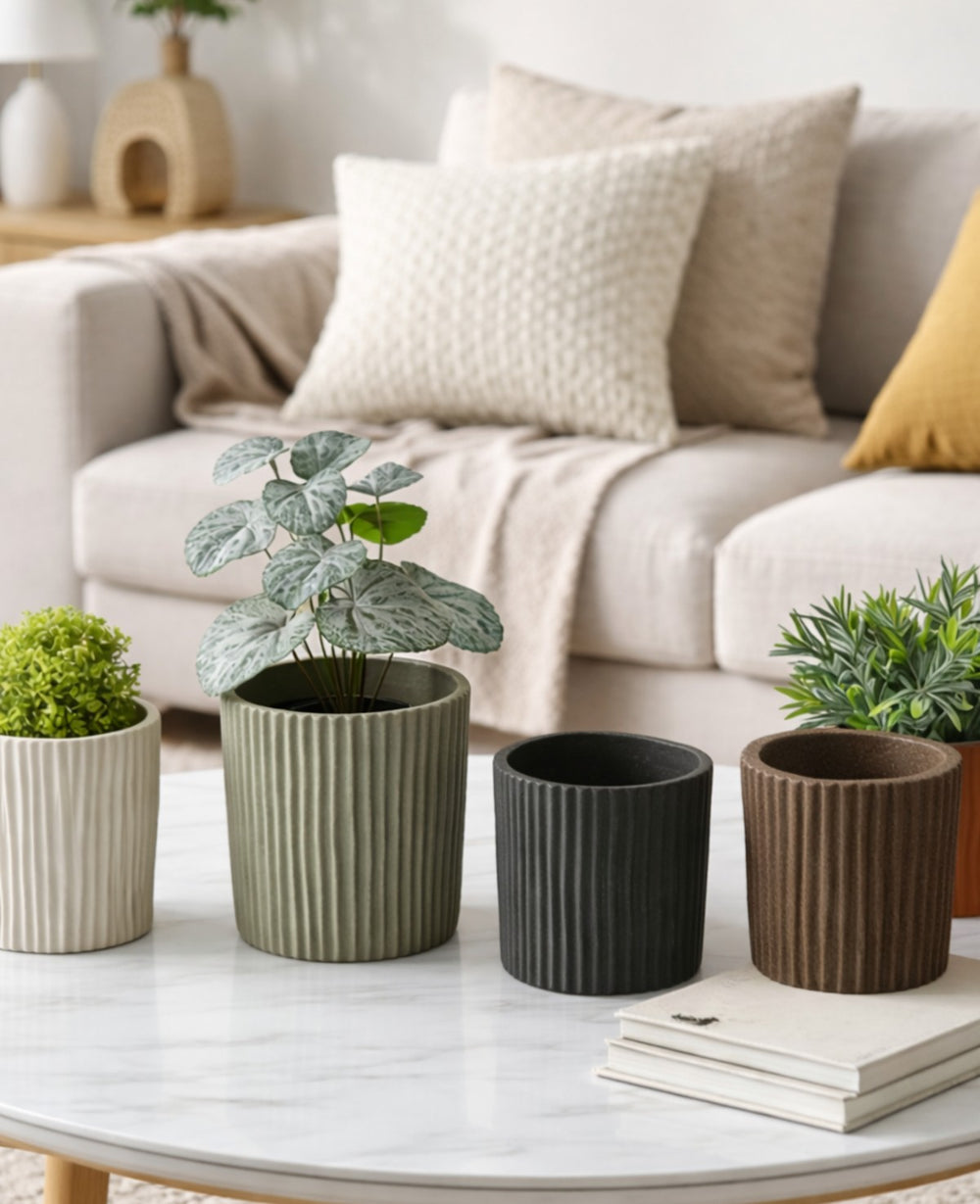 כלי בטון לעציץ לוסי