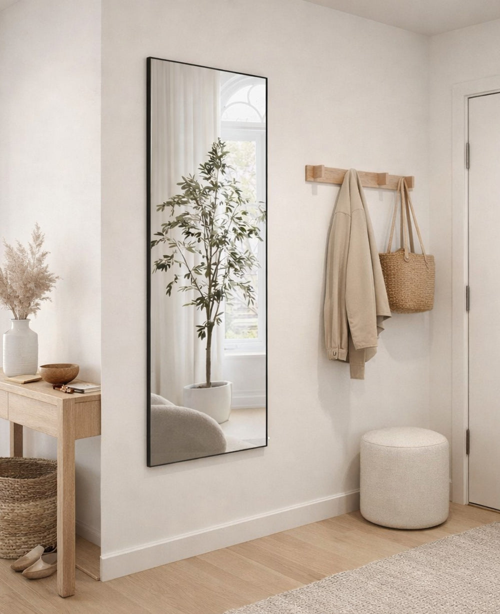 מראת מתכת מלבנית