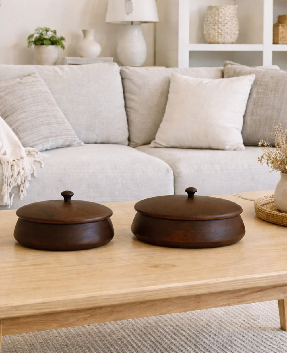 סט קופסאות עץ