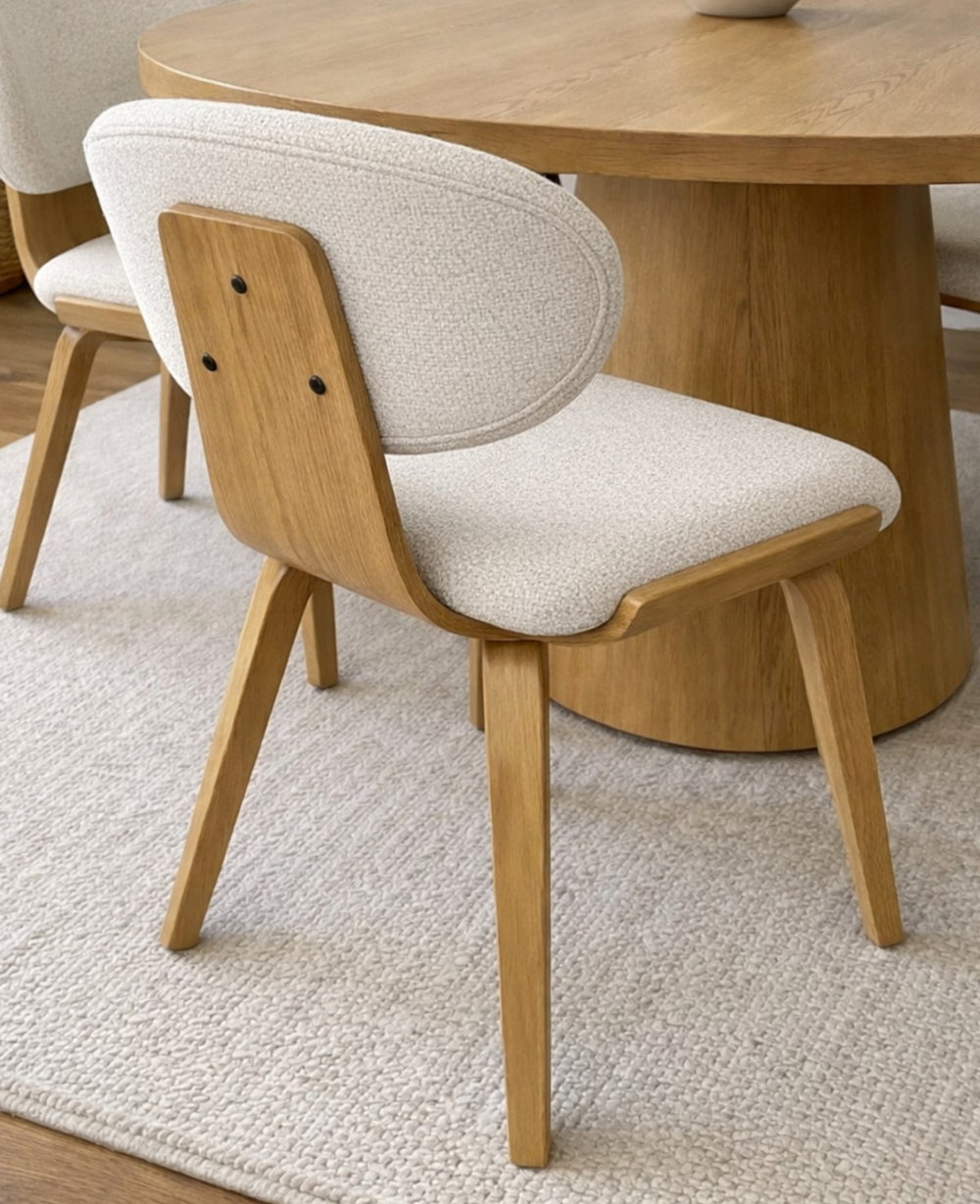 כיסא אוכל ניקולס טבעי