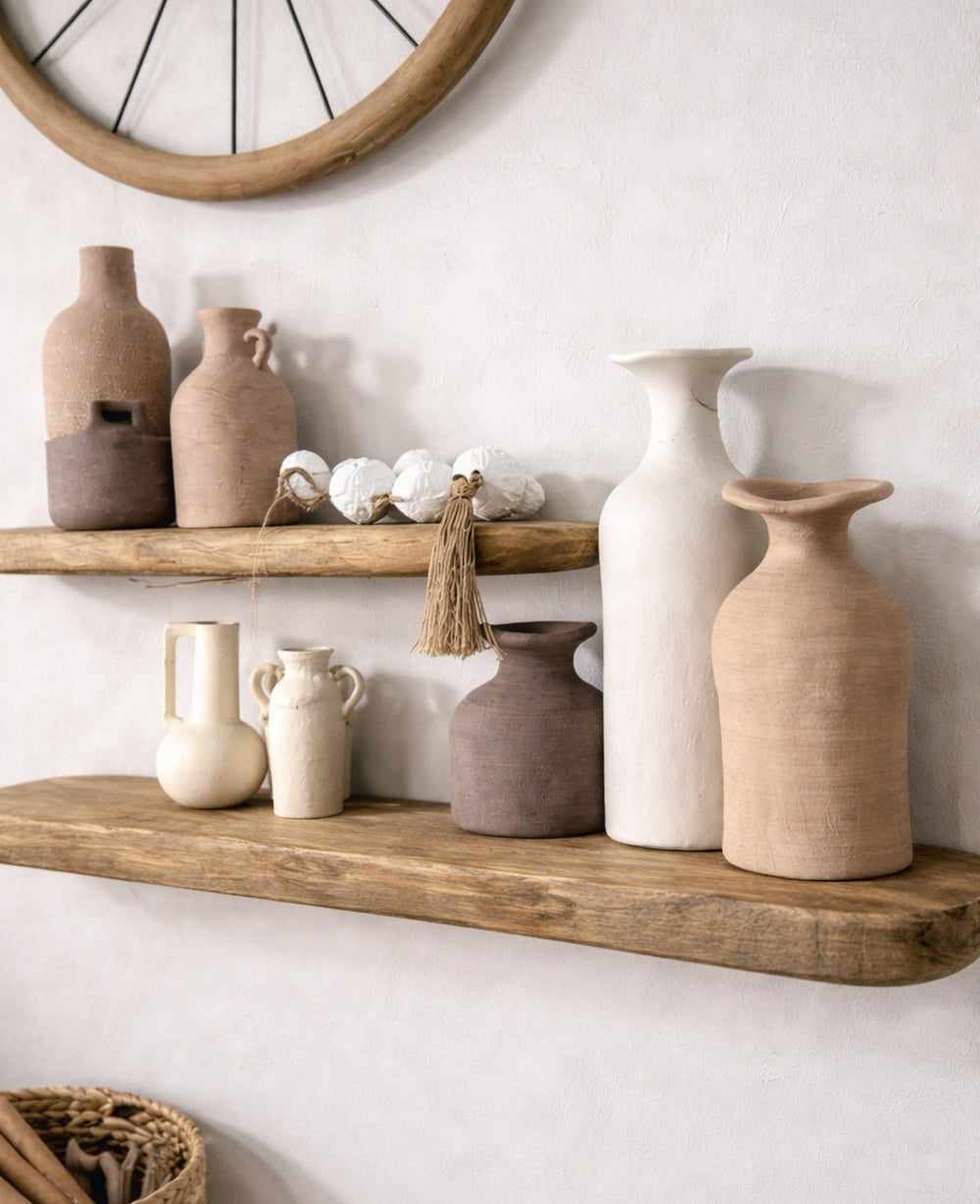 מדף עץ אמורפי