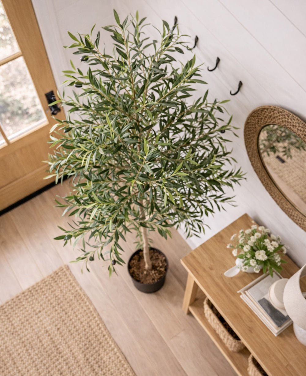 עציץ מלאכותי עץ זית