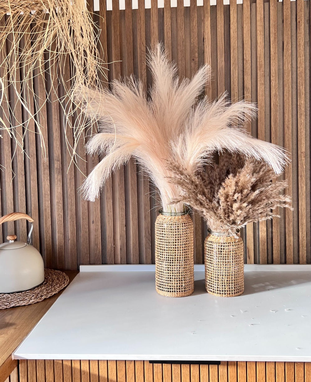 אגרטל זכוכית פאלם