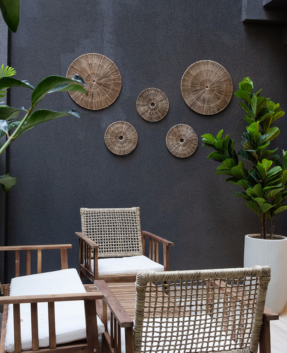 קישוט קיר יוטה