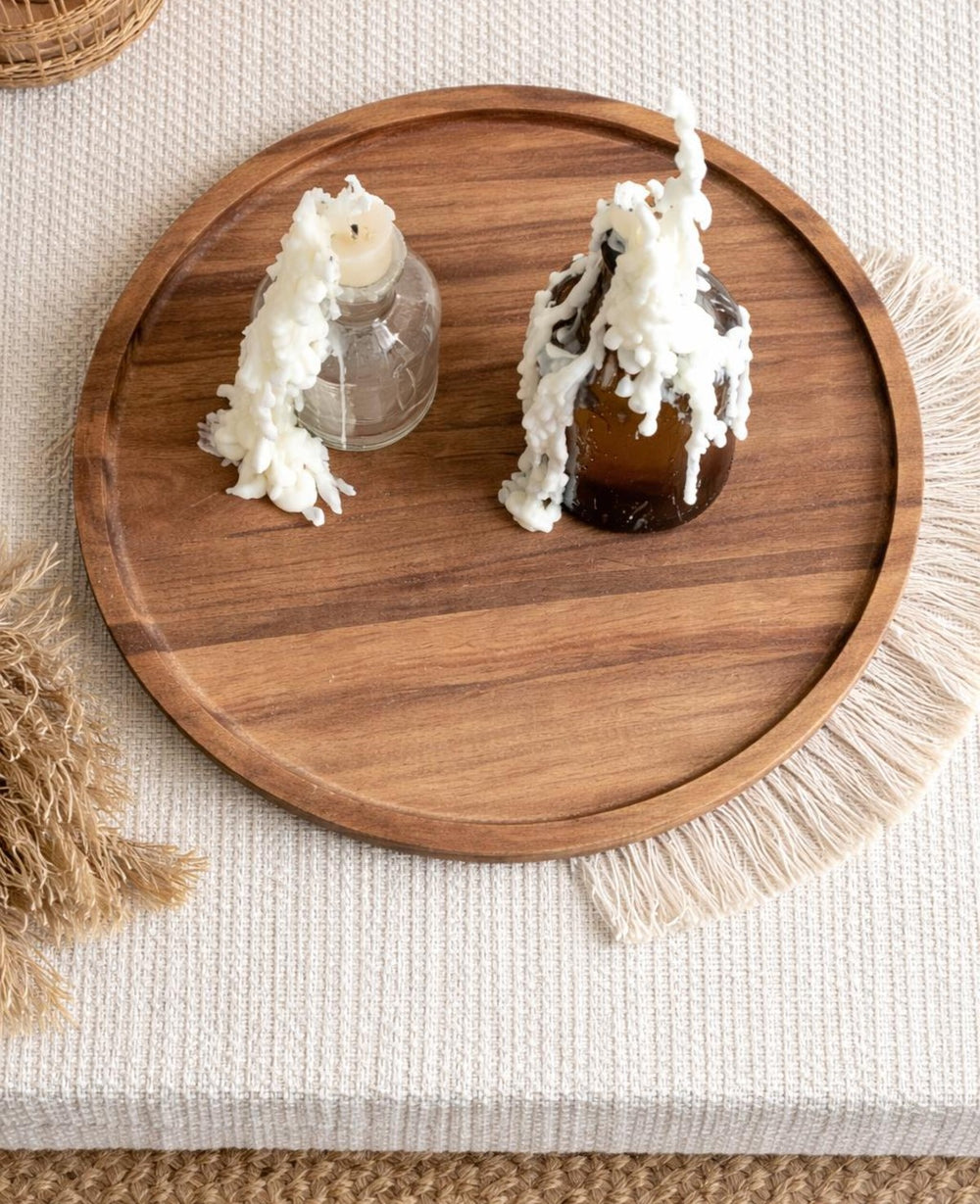 מגש עץ השיטה