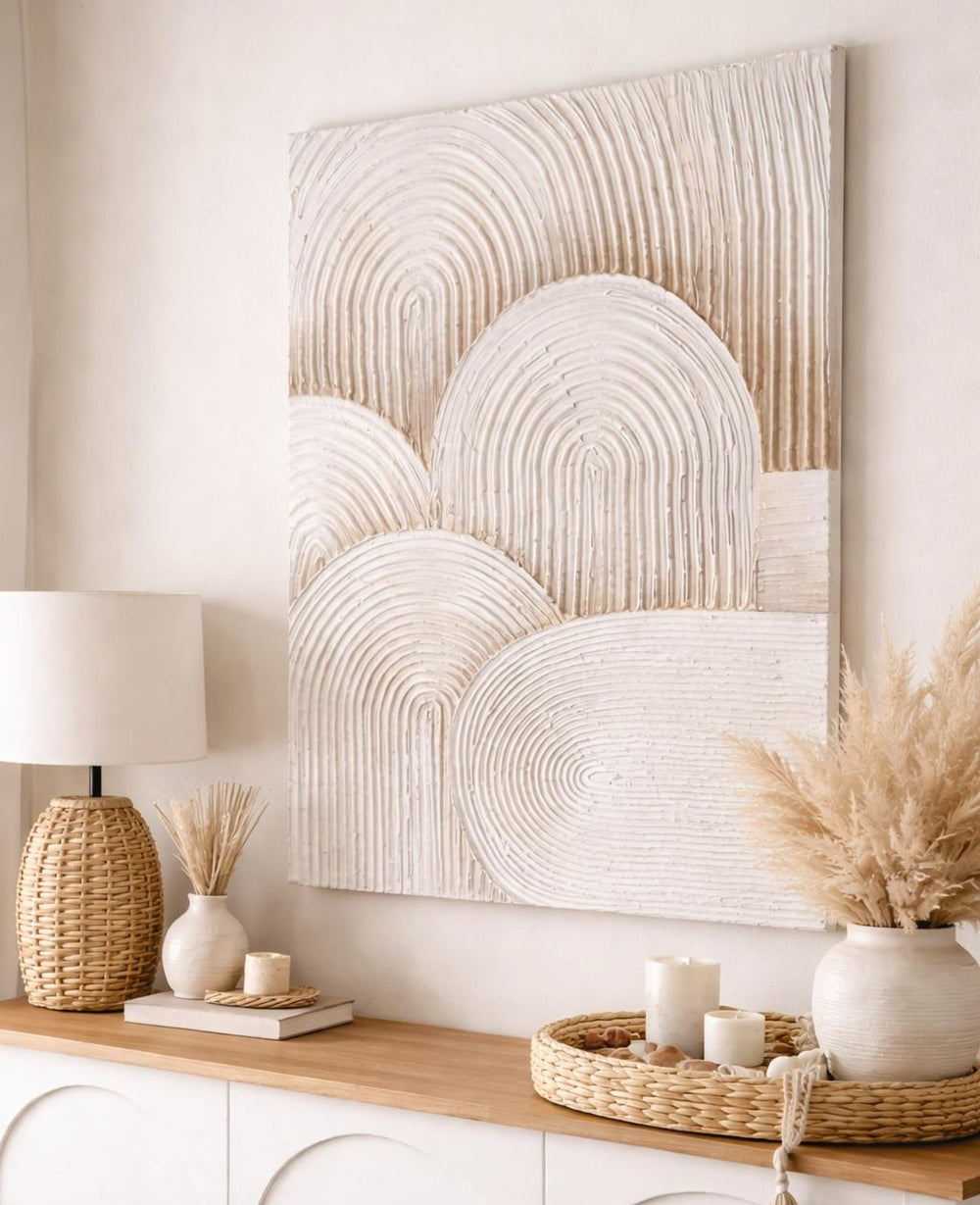 תמונת קיר קשתות בעבודת יד