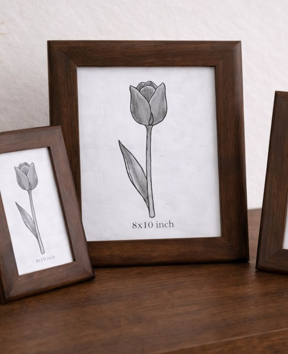 מסגרת תמונה עץ אגוז