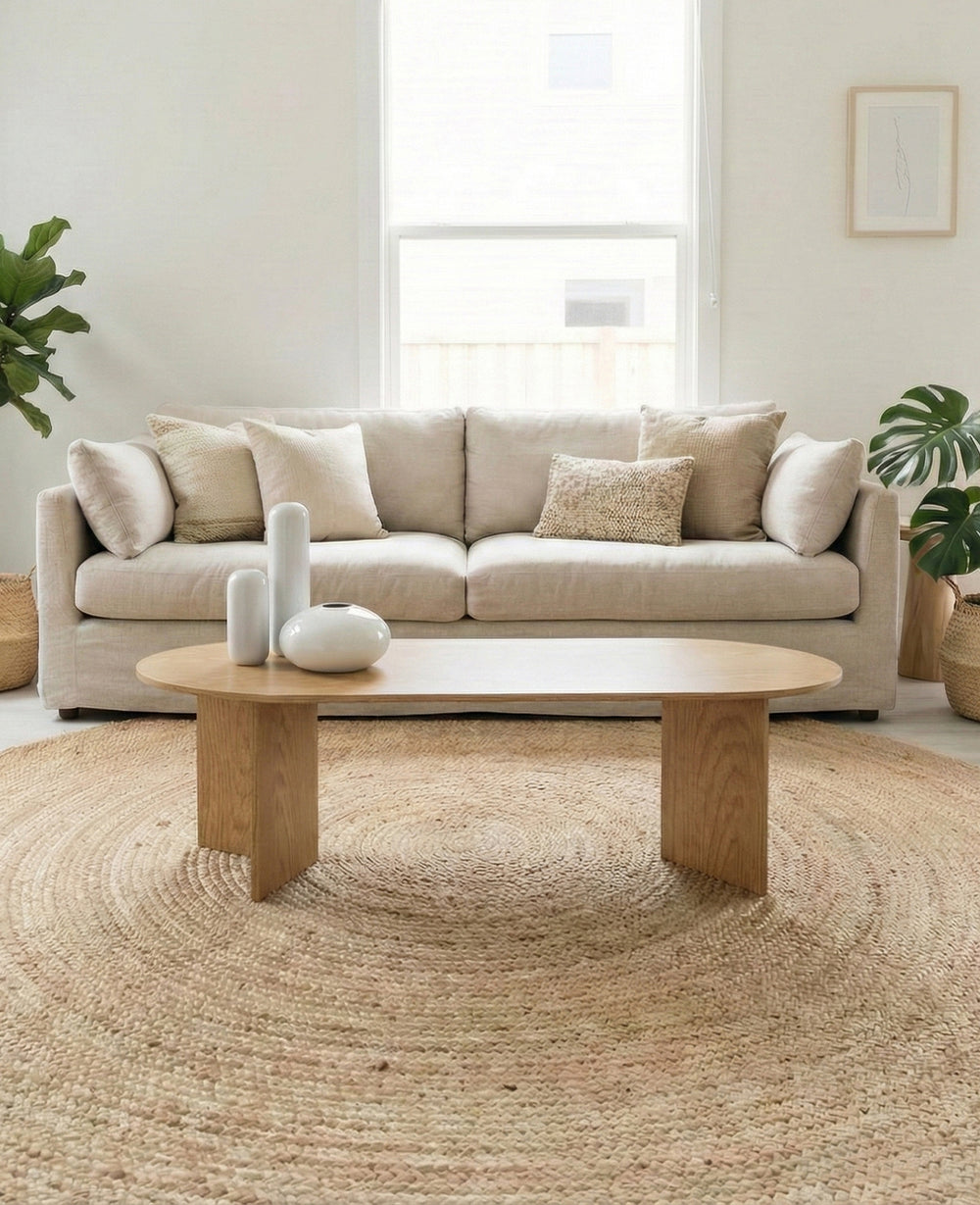 שולחן עץ לינור