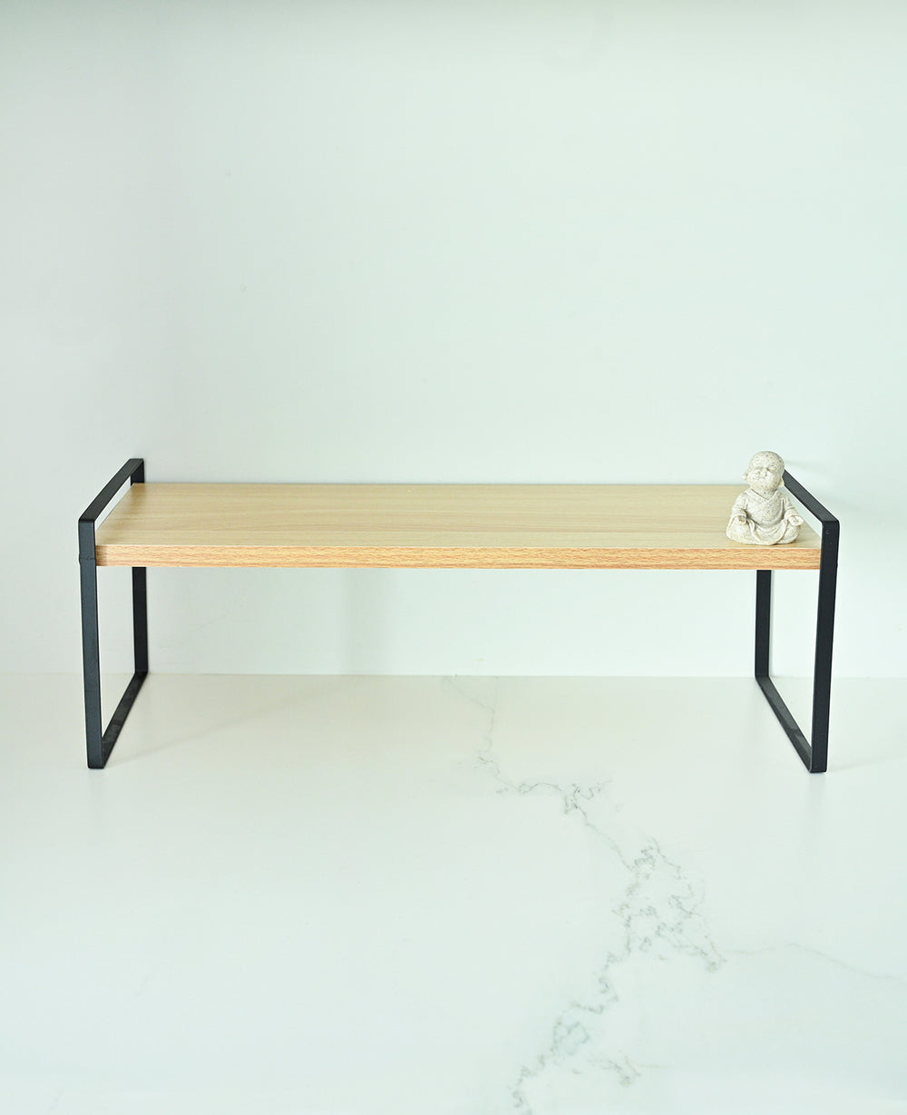 מדף שולחני שחור METAL STAND