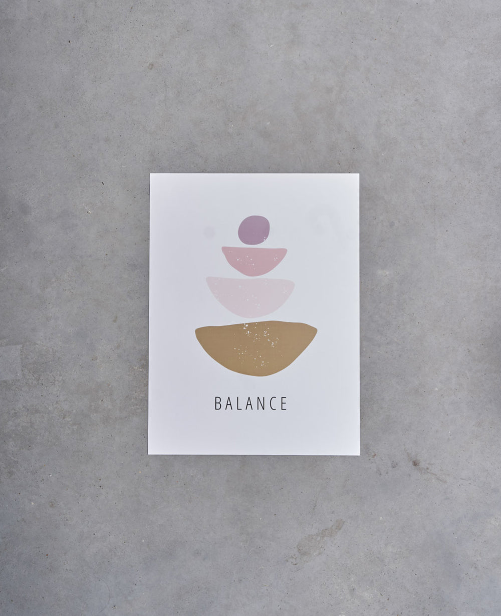 פוסטר נייר זן\פוקוס\באלאנס